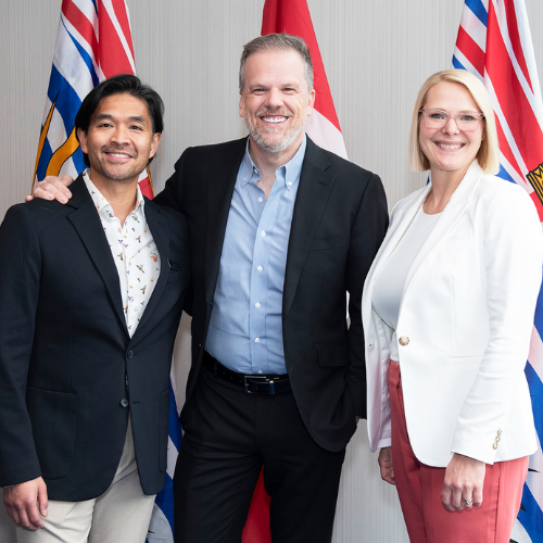 Minister Mark Holland, with the President of the CPA at Congress 2024